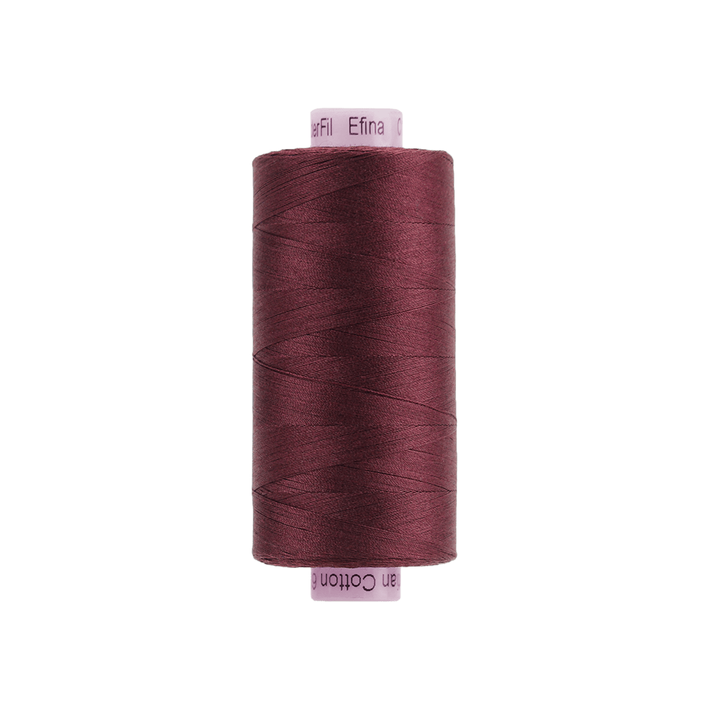 Wonderfil - Efina 60 wt. Thread - Black Cherry - 1500yd Spool - EF-26