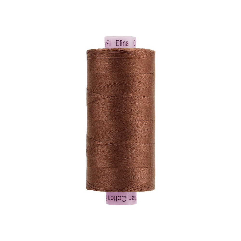 Wonderfil - Efina 60 wt. Thread - Rust - 1500yd Spool - EF-28