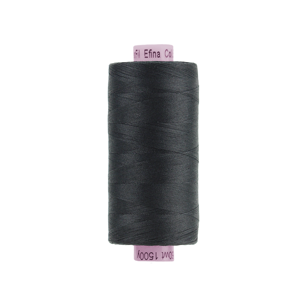 Wonderfil - Efina 60 wt. Thread - Black - 1500yd Spool - EF-30