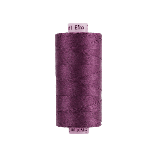 Wonderfil - Efina 60 wt. Thread - Plum - 1500yd Spool - EF-38