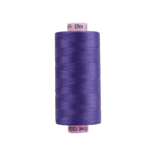Wonderfil - Efina 60 wt. Thread - Blue Iris - 1500yd Spool - EF-40