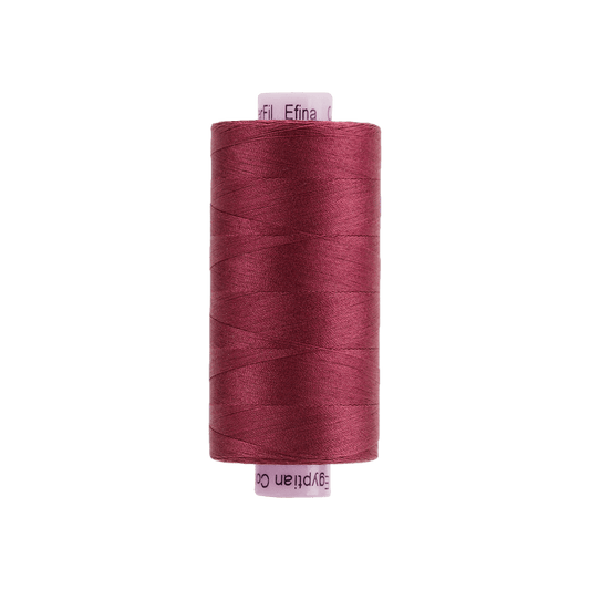 Wonderfil - Efina 60 wt. Thread - Bordeaux - 1500yd Spool - EF-44