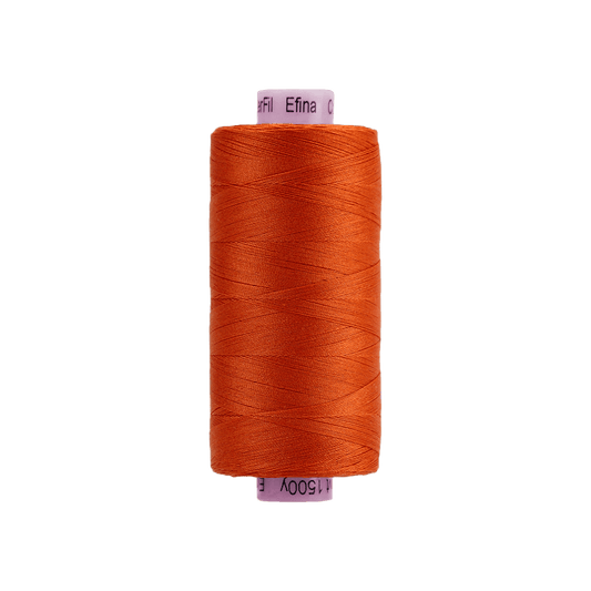 Wonderfil - Efina 60 wt. Thread - Pumpkin - 1500yd Spool - EF-47