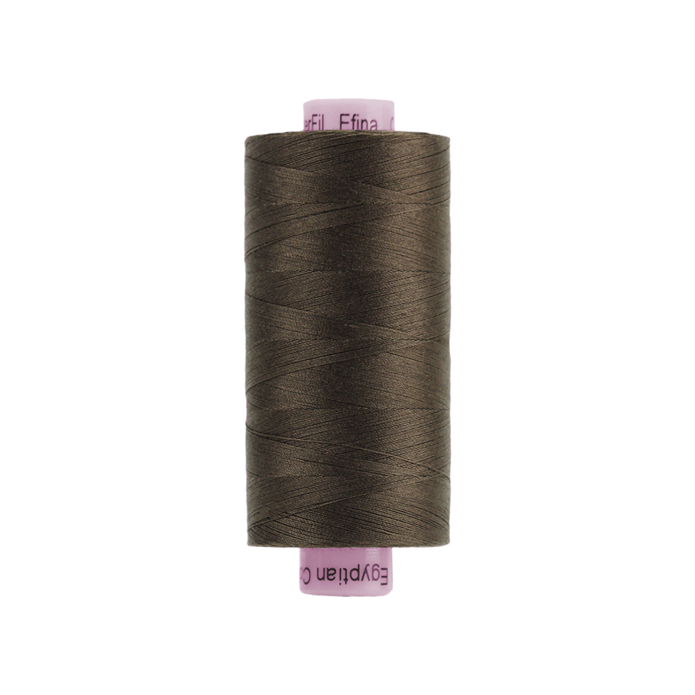 Wonderfil - Efina 60 wt. Thread - Dark Chocolate - 1500yd Spool - EF-52
