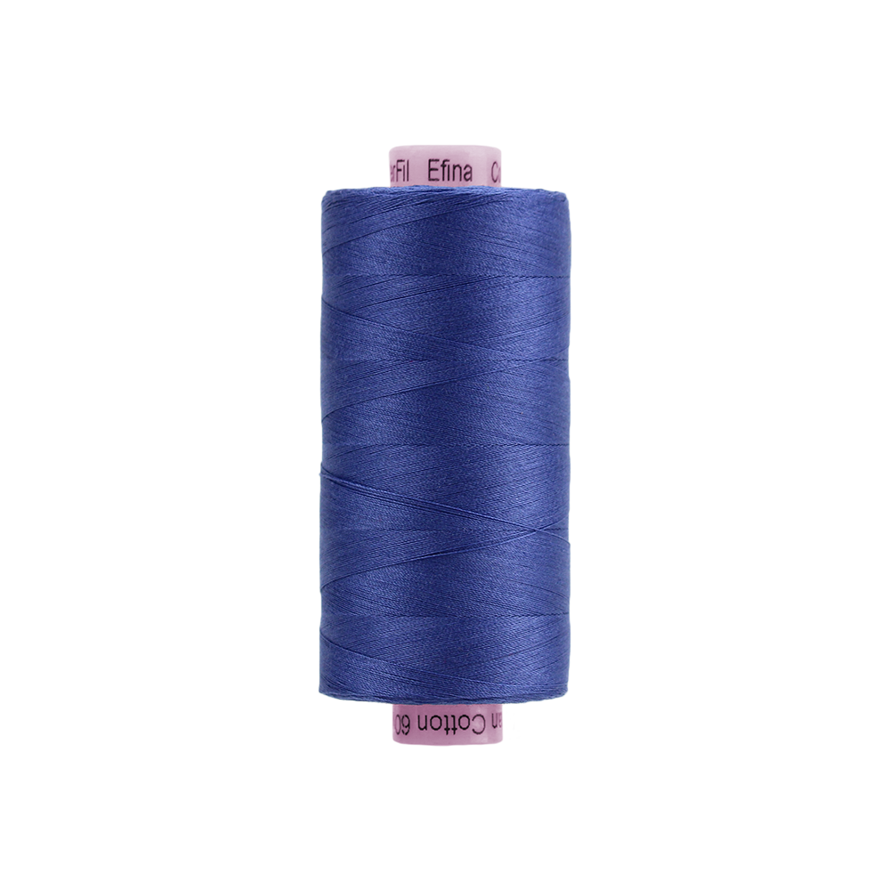 Wonderfil - Efina 60 wt. Thread - Larkspur Blue - 1500yd Spool - EF-57
