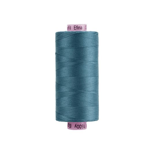 Wonderfil - Efina 60 wt. Thread - Dragonfly Blue - 1500yd Spool - EF-68