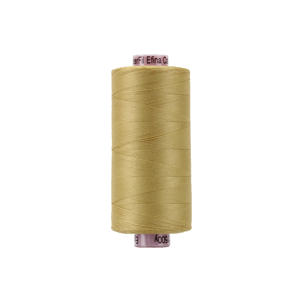 Wonderfil - Efina 60 wt. Thread - Gold - 1500yd Spool - EF-88