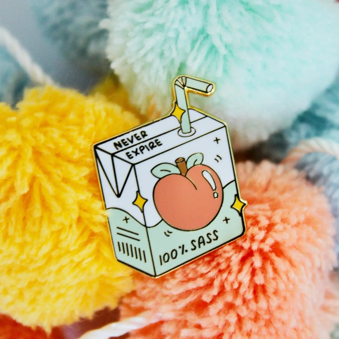 100% Sass Enamel Pin - Occasionalish