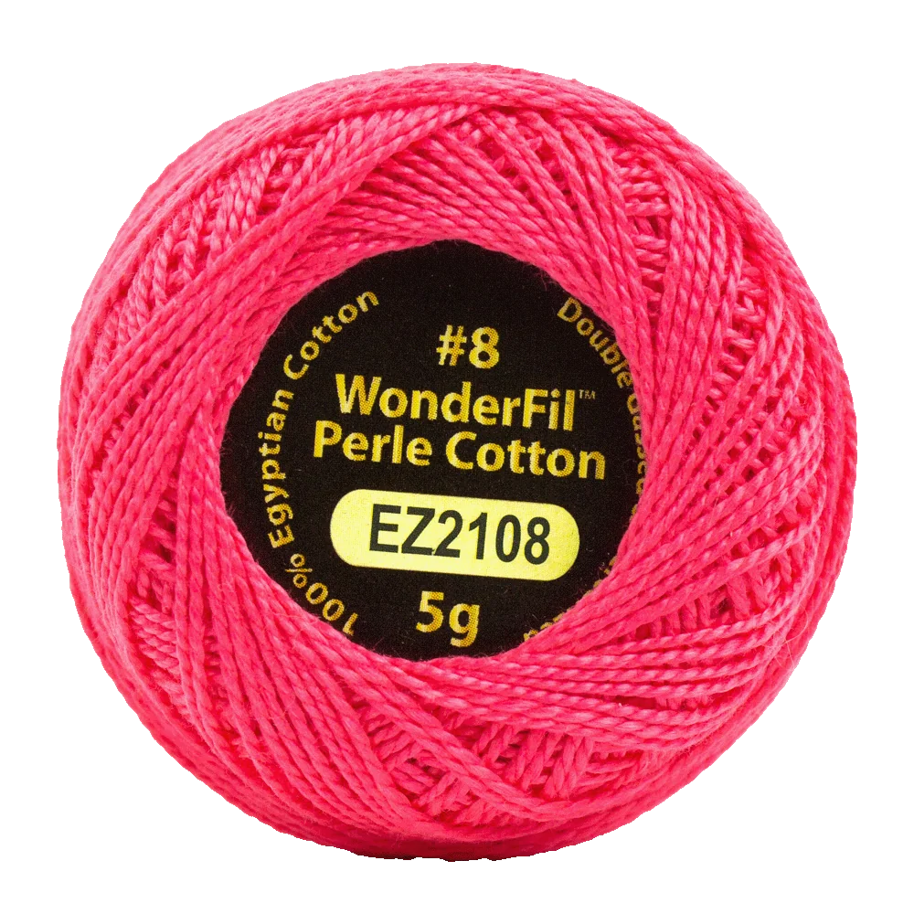 Salmon - 8 wt Perle Cotton Eleganza by Alison Glass