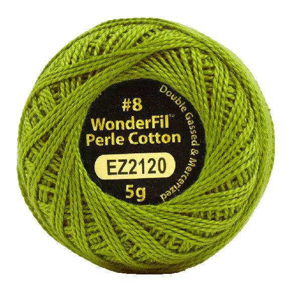 Olive - 8 wt Perle Cotton Eleganza by Alison Glass