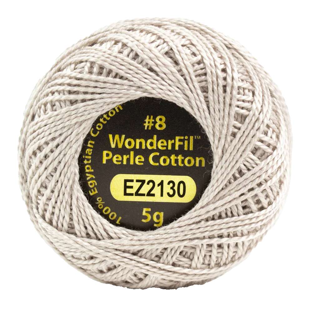 Flax - 8 wt Perle Cotton Eleganza by Alison Glass