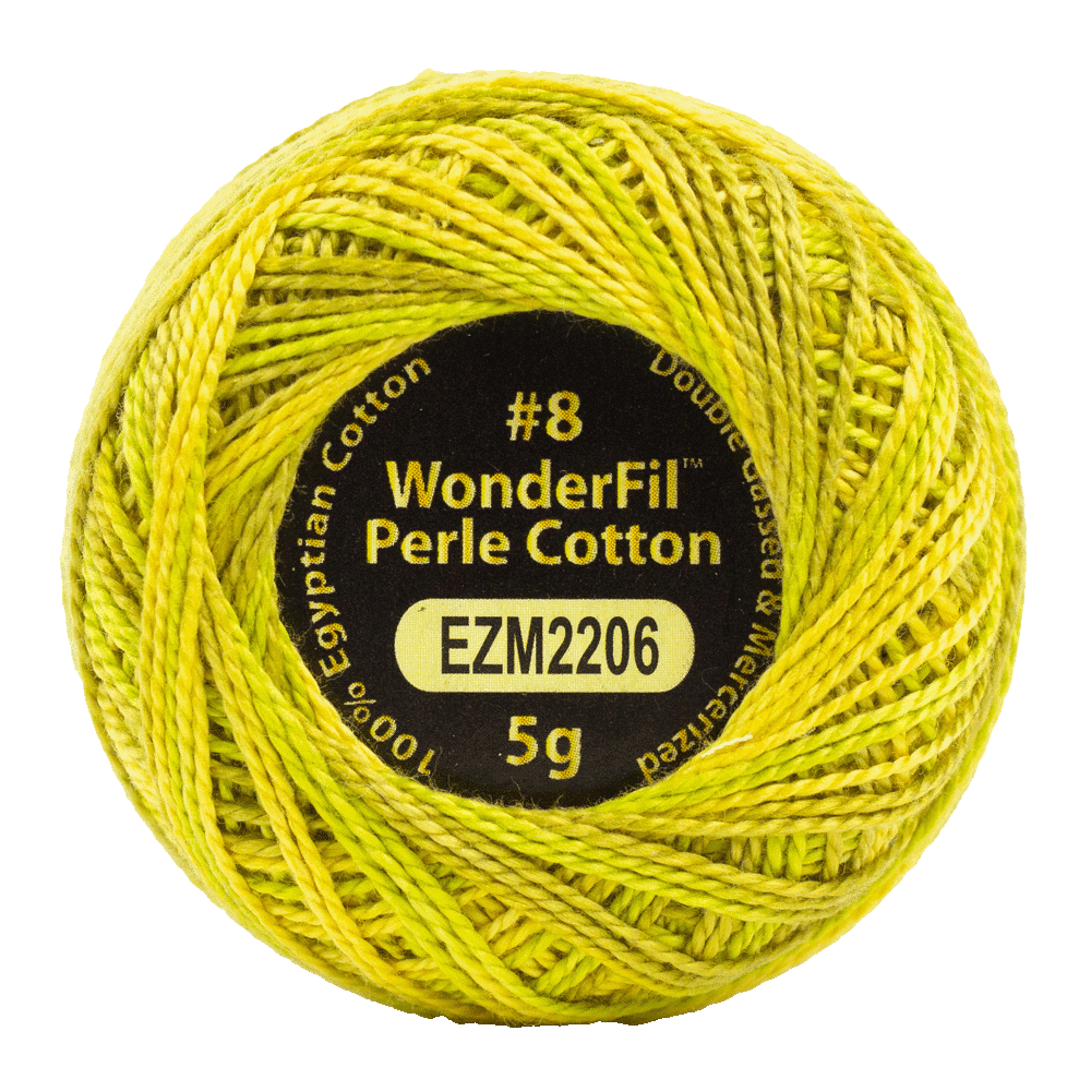 Lichen - 8 wt Perle Cotton Eleganza by Alison Glass