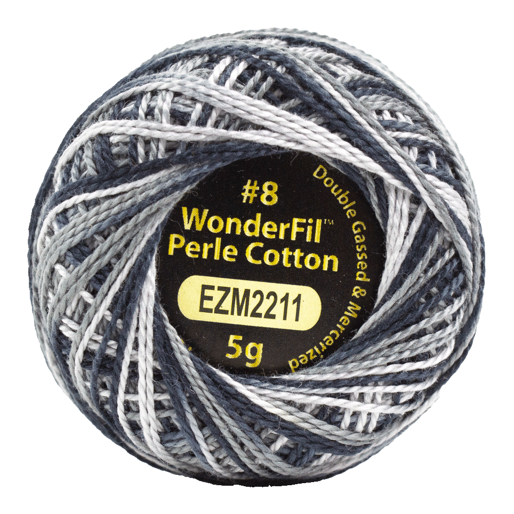 Pepper - 8 wt Perle Cotton Eleganza by Alison Glass