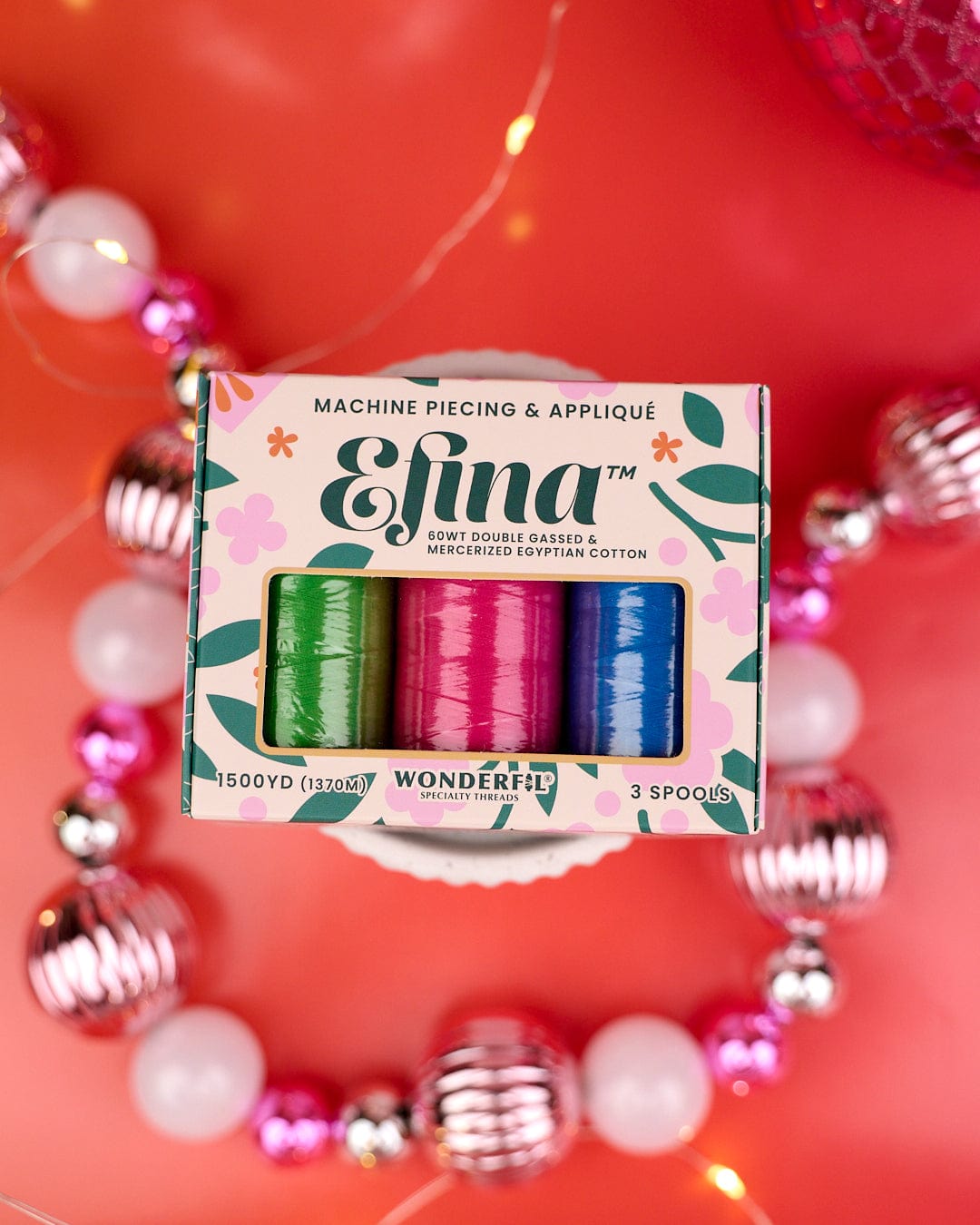 Wonderfil - Efina 3 Spool Set - Vivid