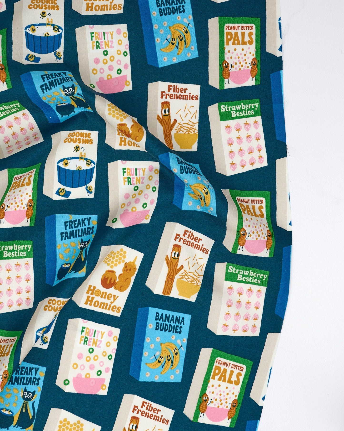 Part Of This Complete Breakfast in Galaxy - Egg and Friends by Kimberly Kight - Half Yard