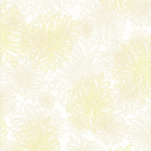 Cotton quilting fabric pattern called 'Floral Elements in Winter Wheat'. Part of the 'Season and Spice' fabric collection. Designed by AGF Studio for fabric company Art Gallery Fabrics. SKU: FE-533. 44-45 inch width.
