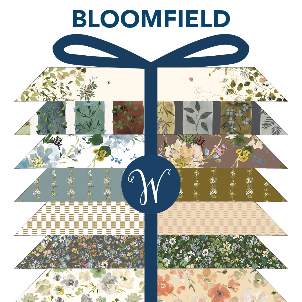 Bloomfield Fat Quarter Bundle by Kelly Ventura, 22 pieces (Preorder)