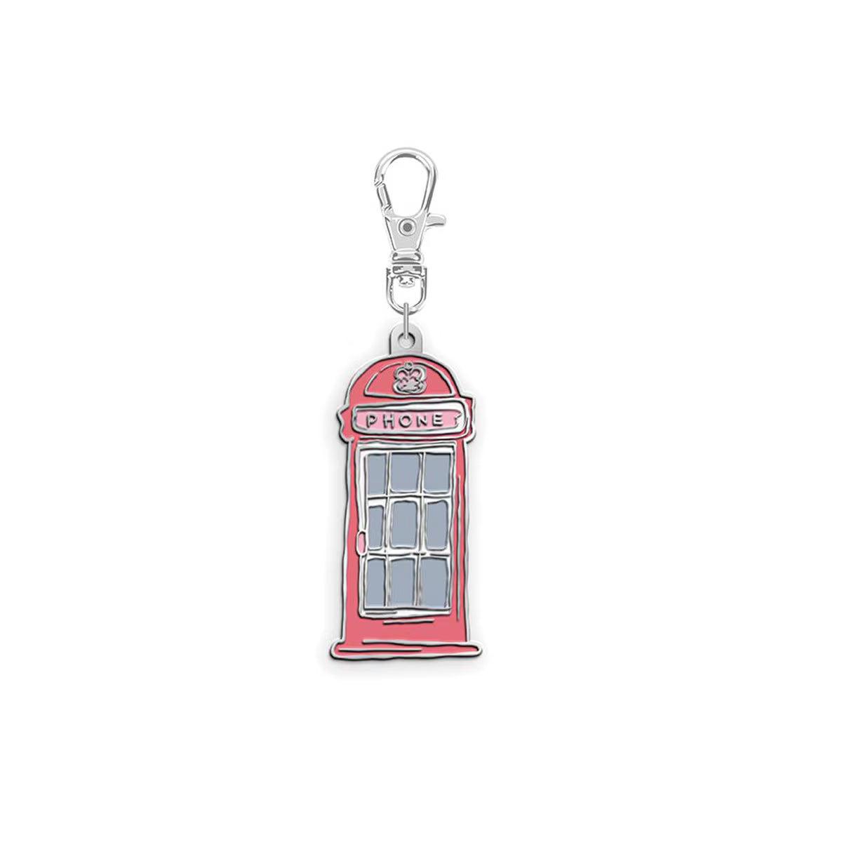 Cath Kidston Phone Booth Enamel Charm (Preorder)
