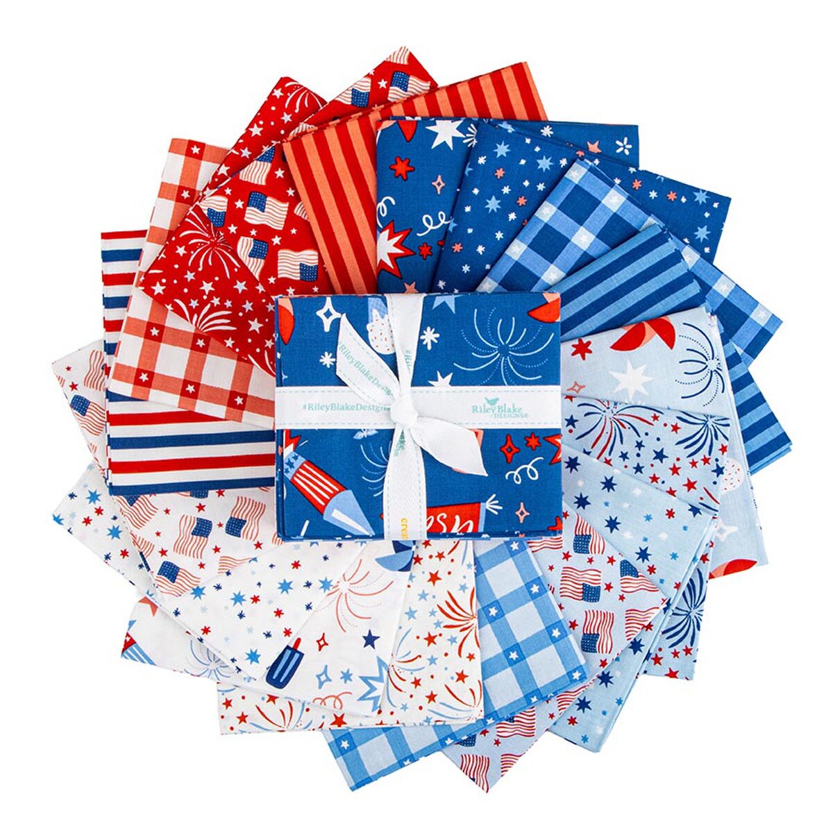 Firecracker - Fat Quarter Bundle of 18 pcs - My Mind's Eye