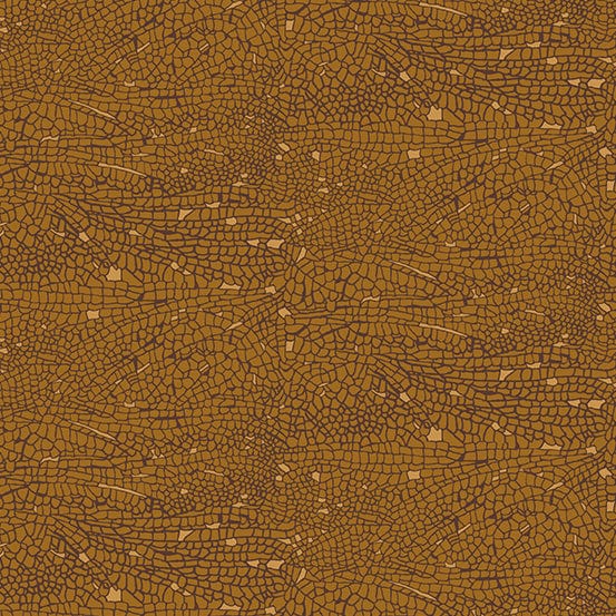 Cotton quilting fabric pattern called 'Devil's Arrow in Aeshnidae'. Part of the 'Fabrics from the Basement' fabric collection. Designed by Giucy Giuce for fabric company Andover Fabrics. SKU: A-458-N. 44-45 inch width.