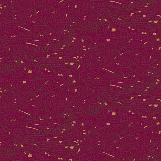 Cotton quilting fabric pattern called 'Devil's Arrow in Bill'. Part of the 'Fabrics from the Basement' fabric collection. Designed by Giucy Giuce for fabric company Andover Fabrics. SKU: A-458-P. 44-45 inch width.