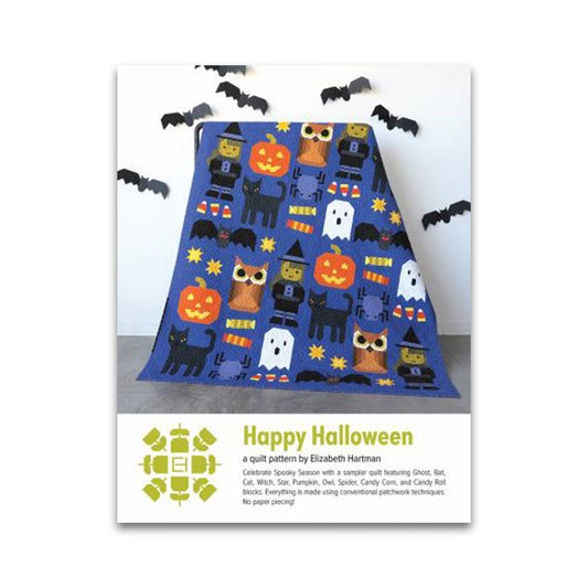PREORDER - Happy Halloween - Quilt Pattern - Elizabeth Hartman - EH077 - Printed Pattern