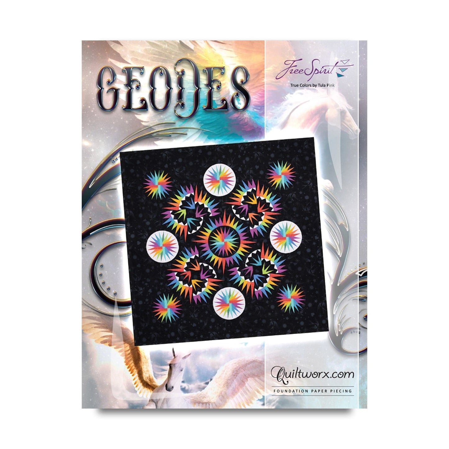 Geodes Pattern - Quiltworx - JNQ00275P20 - Printed Pattern