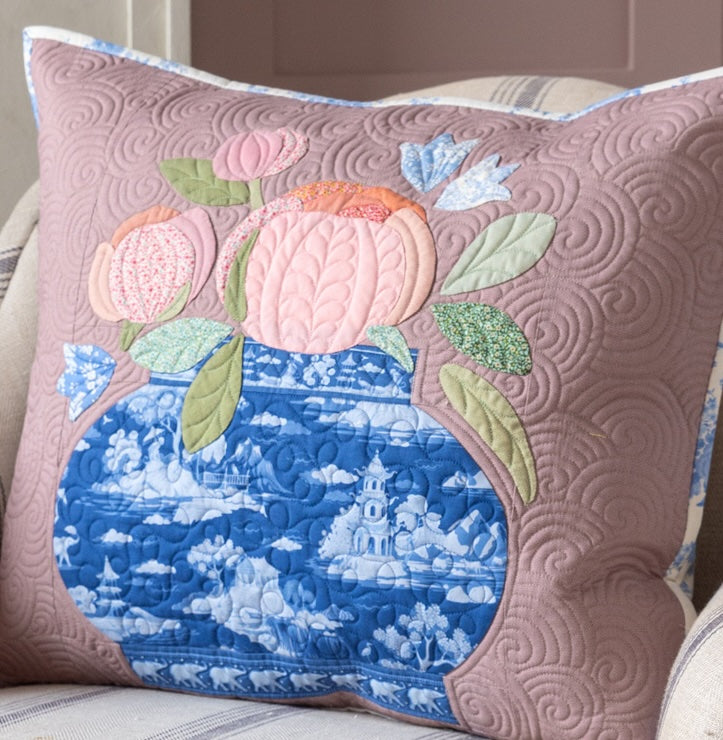 Ginger Jar Pillow Kit - Something Blue Collection by Tilda Fabrics