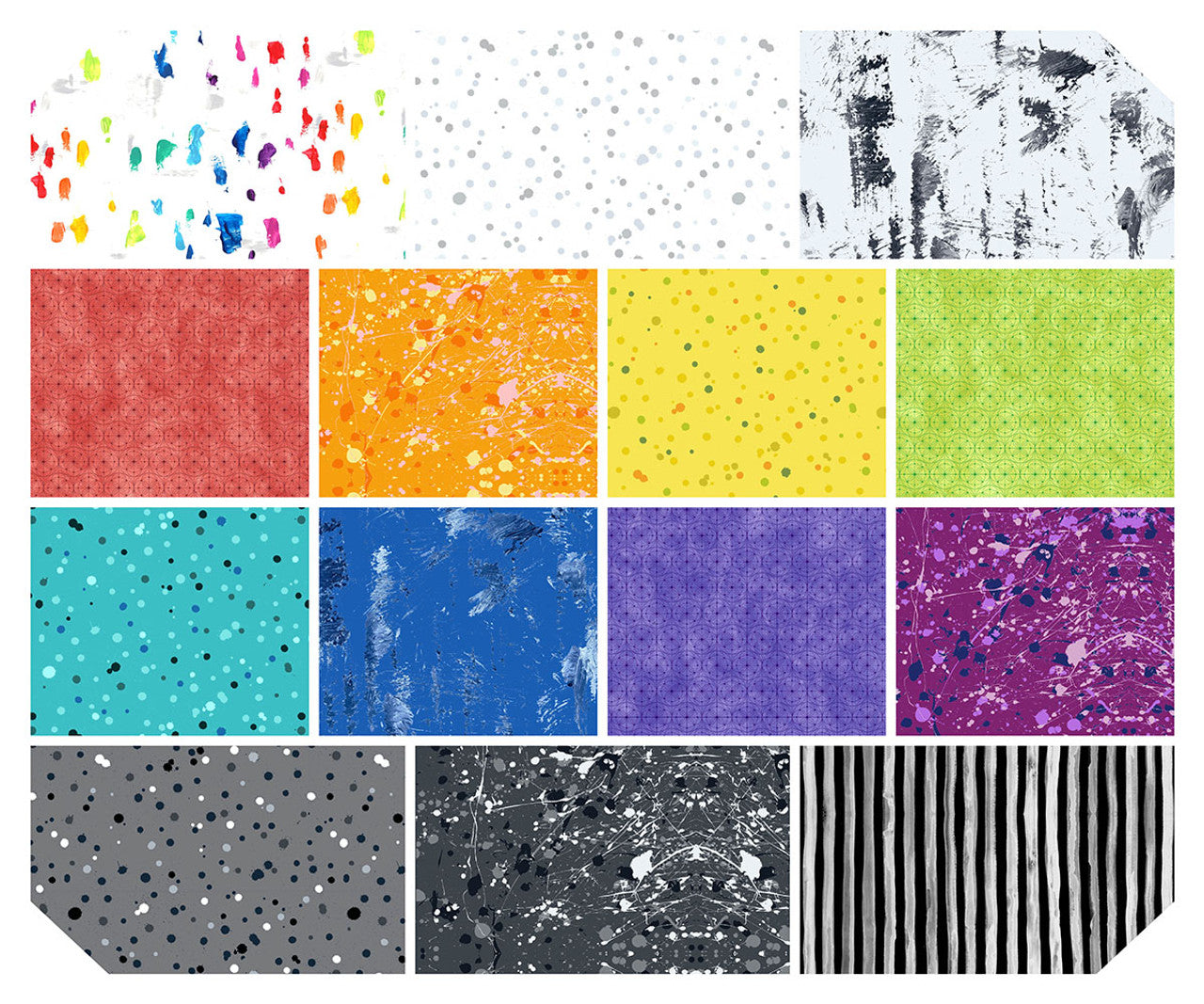 Hue 10" Charm Pack by Giucy Giuce, 42 pieces (Preorder)