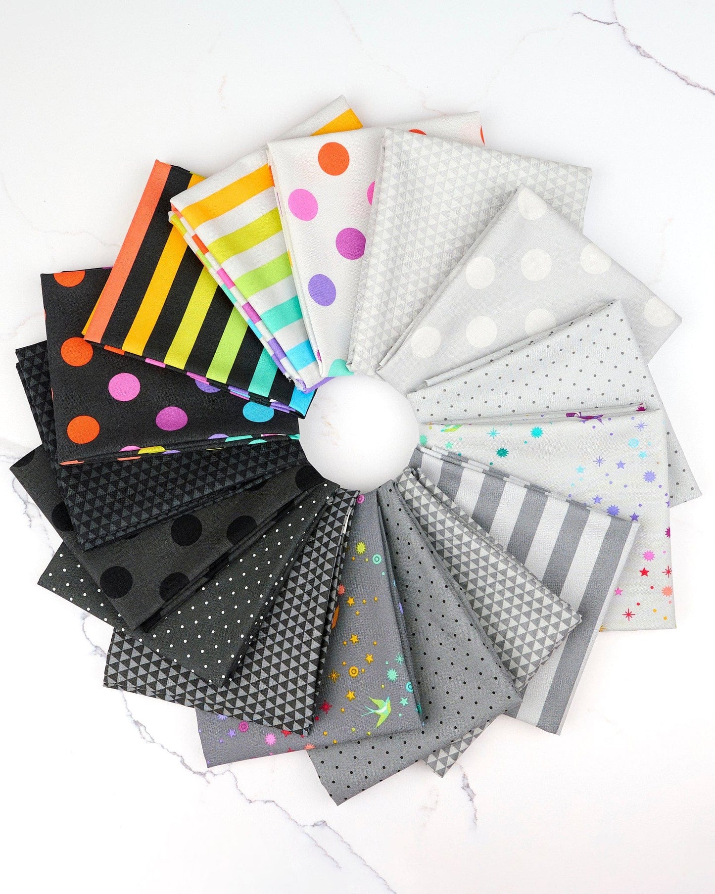 True Colors 2.5-Inch Design Roll by Tula Pink - Fall 2025, 40 pieces