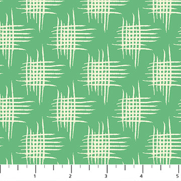 Heather Bailey's Pop Sugar quilting fabric in green. SKU 92062-60.