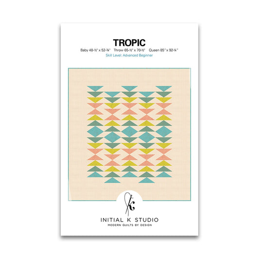 Tropic - Pattern by Initial K Studio - Paper Pattern - IKS 1021