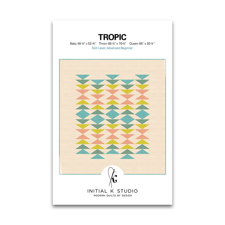 Tropic - Pattern by Initial K Studio - Paper Pattern - IKS 1021