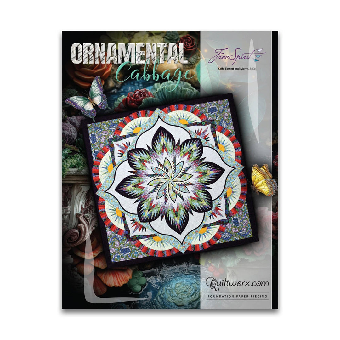 Ornamental Cabbage Pattern - Quiltworx - JNQ00268P33 - Printed Pattern
