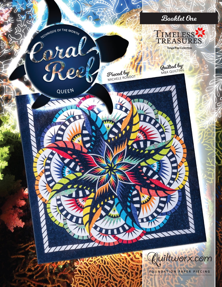 Coral Reef Pattern - Quiltworx - JNQ00274P2