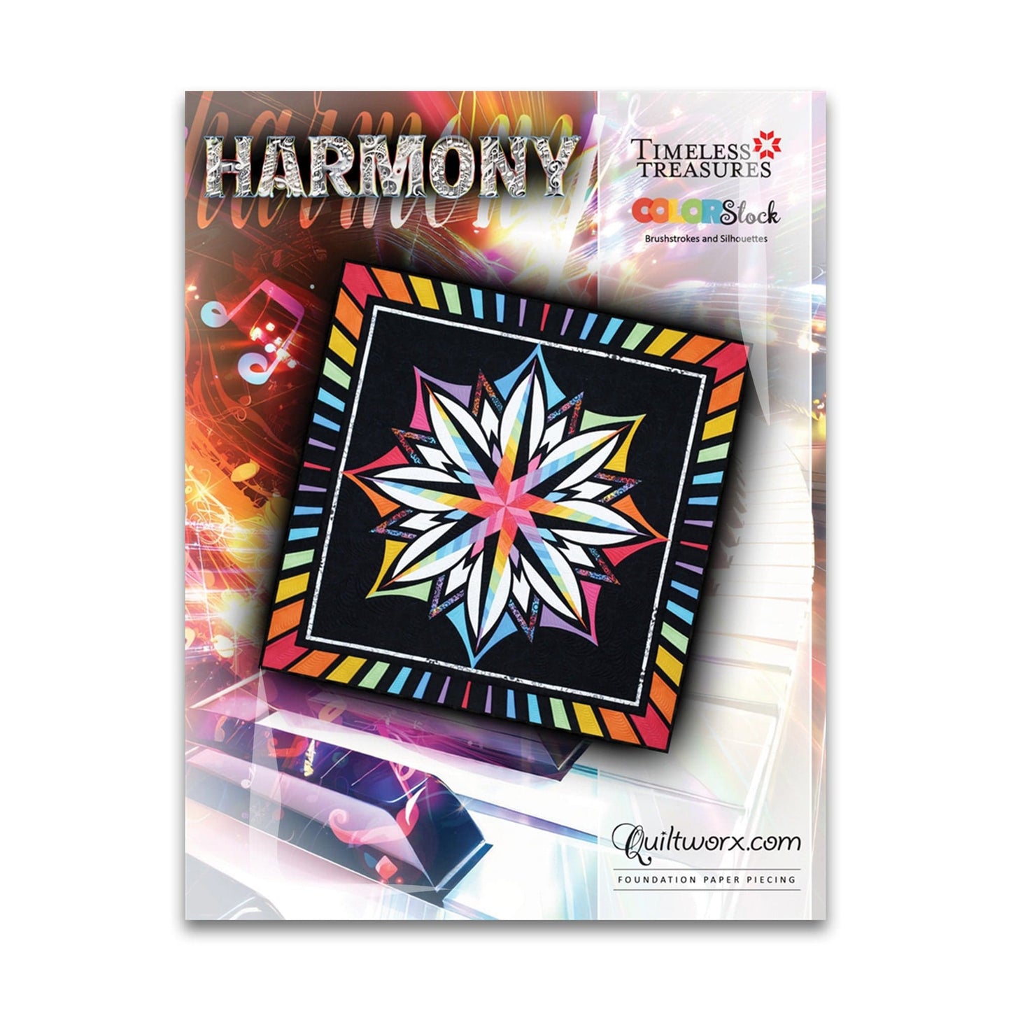 Harmony Pattern - Quiltworx - JNQ00286P9 - Printed Pattern