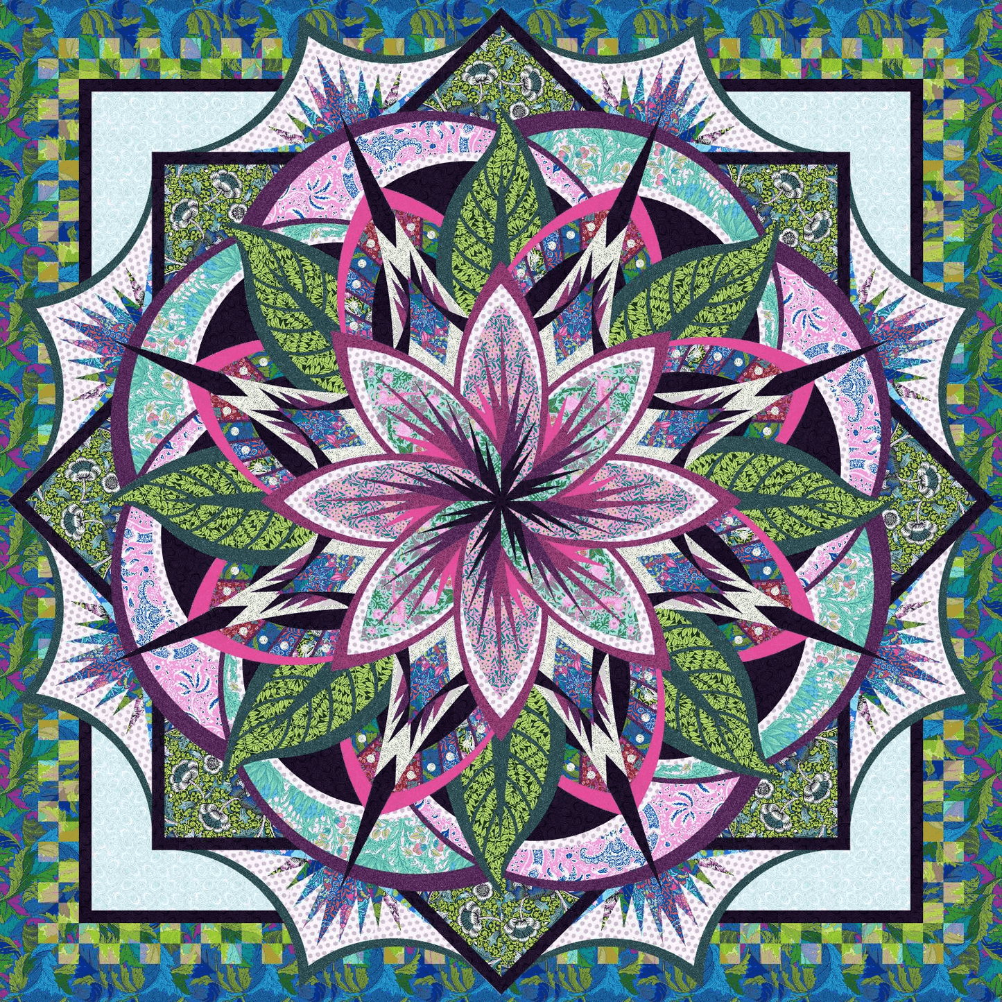 The Jungle Magnolia Quilt Kit