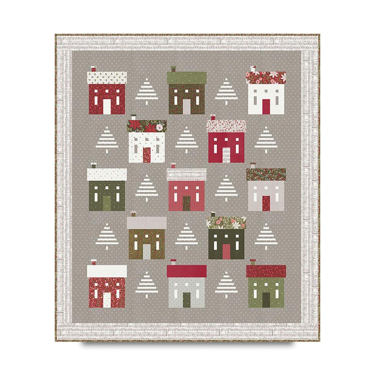 Holiday House Quilt Pattern - Lella Boutique - LB 241 - Printed Pattern