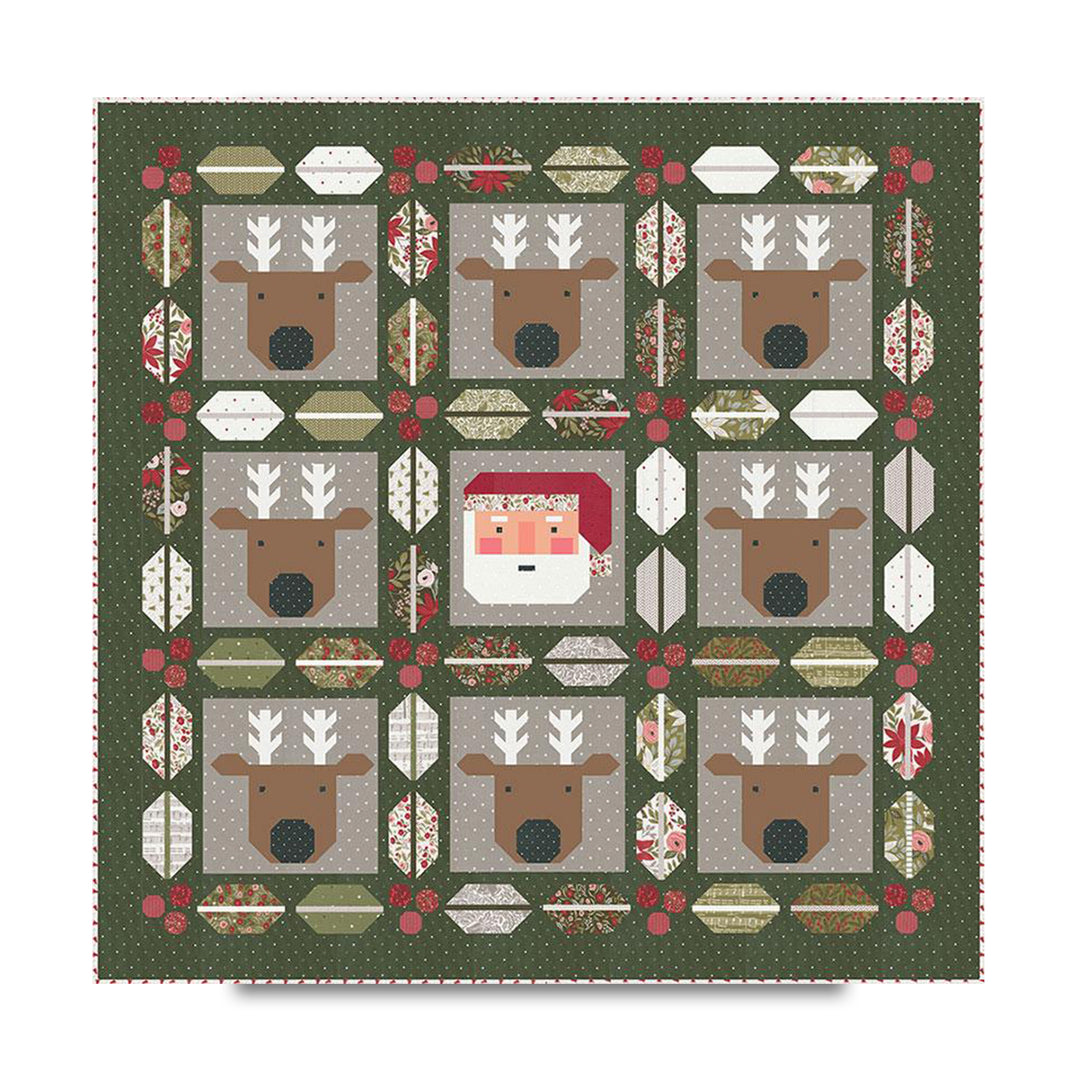 PREORDER - Christmas Crew Quilt Pattern - Lella Boutique - LB 242 - Printed Pattern
