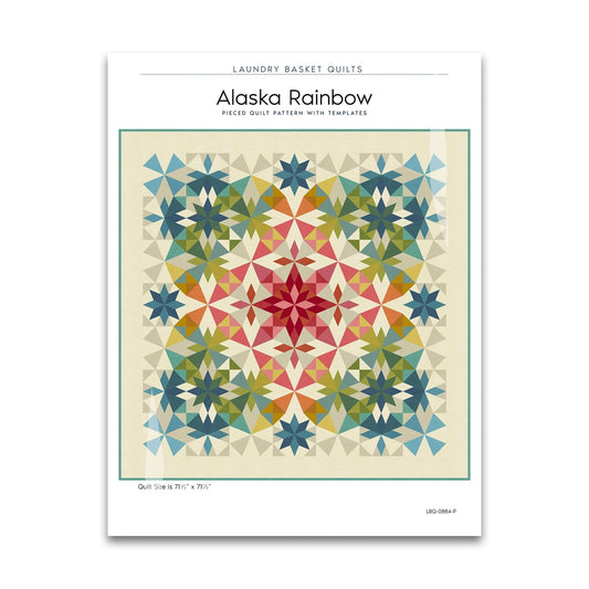 Alaska Rainbow - Paper Pattern - Laundry Basket Quilts - LBQ-0884-P
