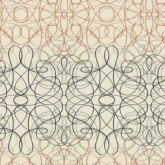 PREORDER - Verdigris - Bellwoods in Parchment - A-825-L - Half Yard