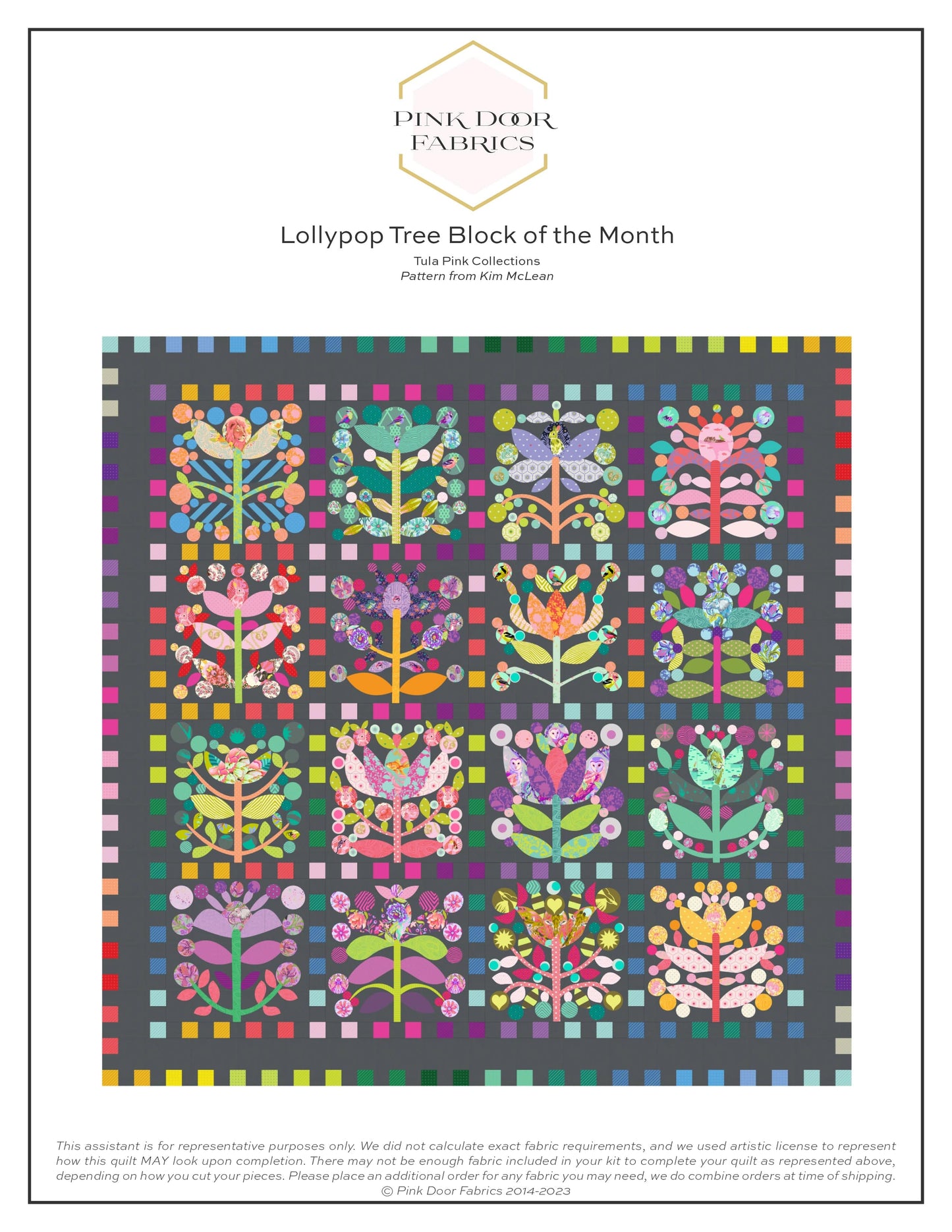 Lollypop Trees - Quilt Pattern Addendum - Kim McLean