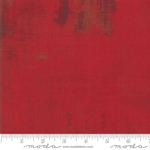 Cotton quilting fabric pattern called 'Grunge in Berry'. Part of the 'Grunge Basics' fabric collection. Designed by Basic Grey for fabric company Moda Fabrics. SKU: 30150-508. 44-45 inch width.