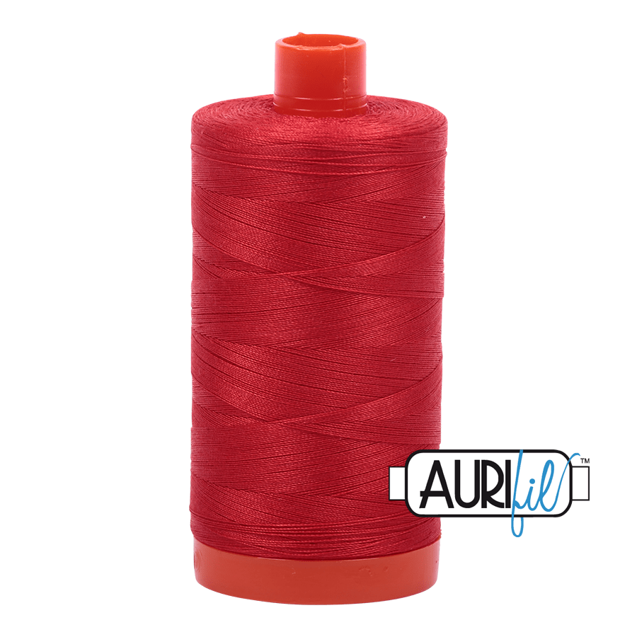 Aurifil Cotton Mako Thread - 50wt - 1300m Spool - Paprika - MK50SP2270