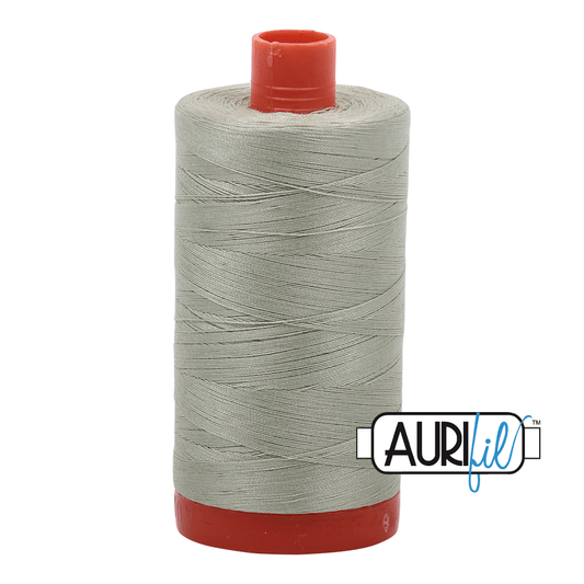 Aurifil Cotton Mako Thread - 50wt - 1300m Spool - Spearmint - MK50SP2908