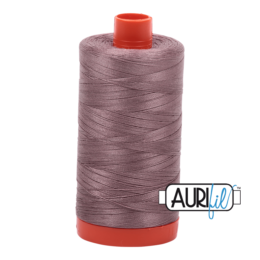 Aurifil Cotton Mako Thread - 50wt - 1300m Spool - Tiramisu - MK50SP6731