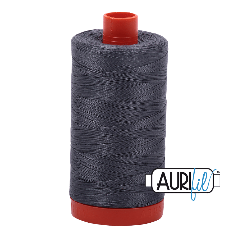 Aurifil Cotton Mako Thread - 50wt - 1300m Spool - Jedi - MK50SP6736