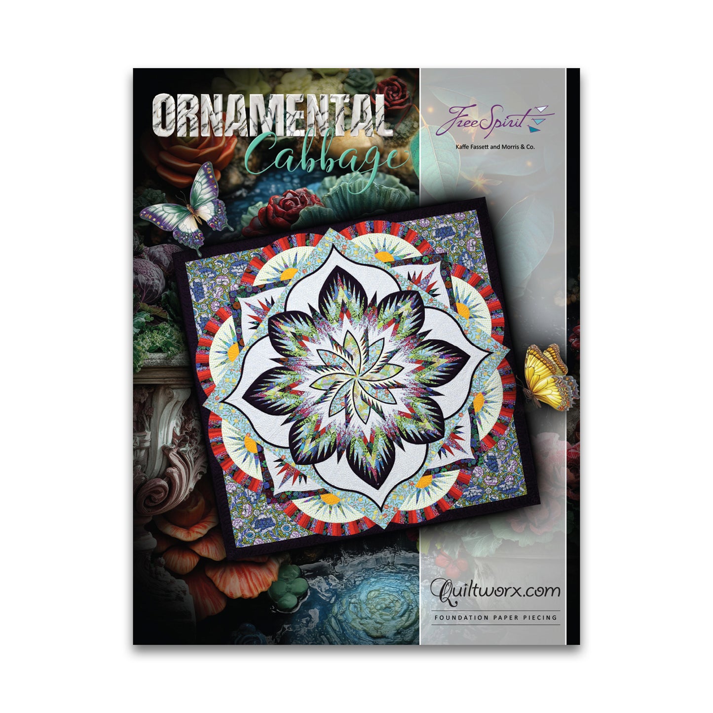 Ornamental Cabbage Pattern - Quiltworx - JNQ00268P33