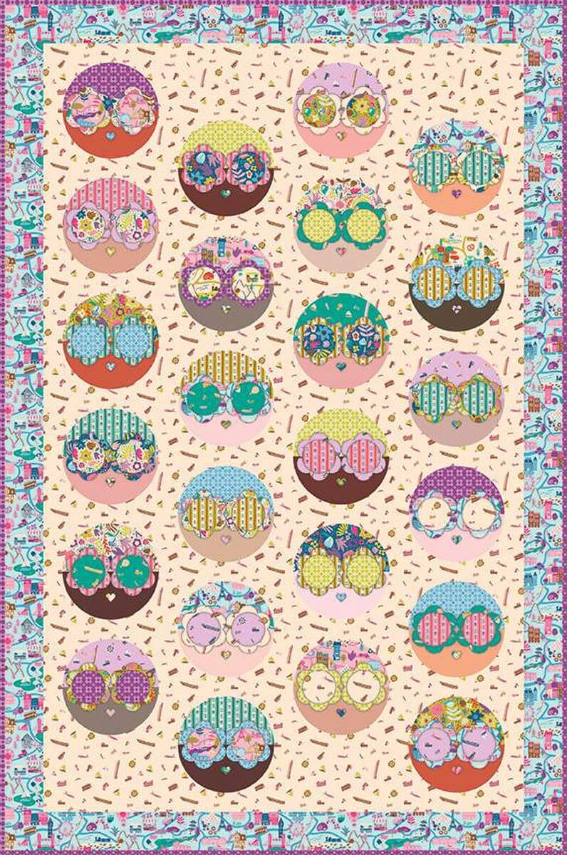 PREORDER - Vantage Point Quilt Pattern - Genesis Hall for Bluebird Patterns - P100-VANTAGE - Printed Pattern