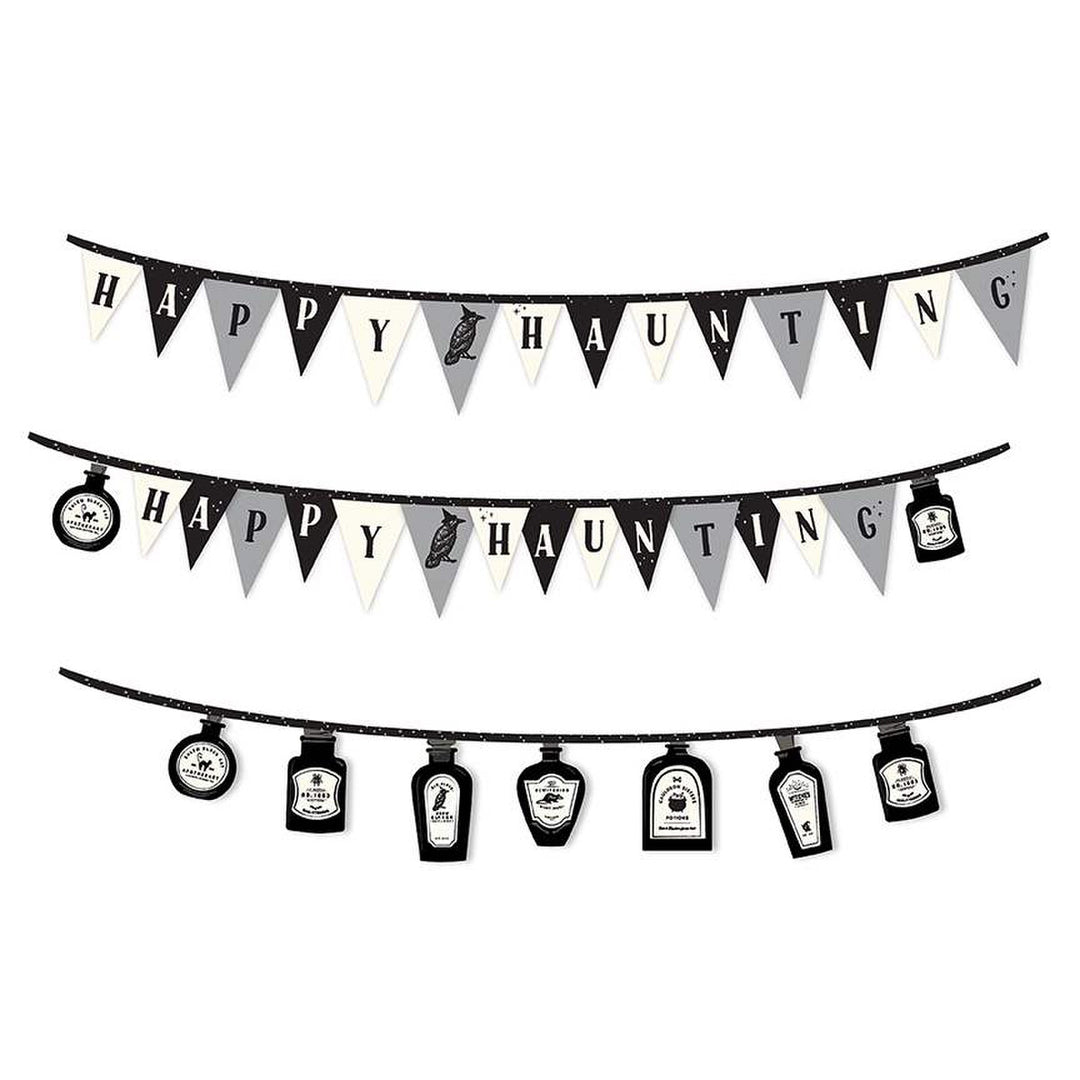PREORDER - Sophisticated Halloween - 24" X 42" Bunting Panel - My Mind's Eye - P14627-PANEL